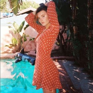 Realisation Par Kate Dress in Rust